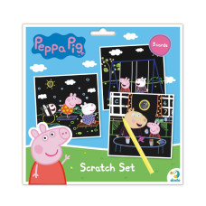 Набір гравюр Peppa Pig "Гра з друзями" Dodo 200186 DoDo Toys