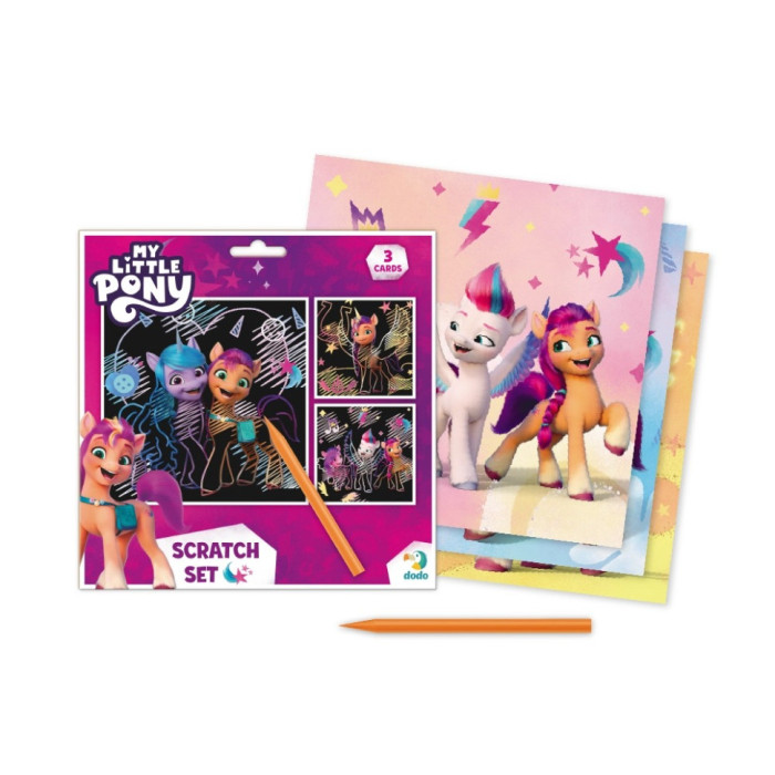 Набір гравюр My Little Pony "Друзі" Dodo 200189 DoDo Toys
