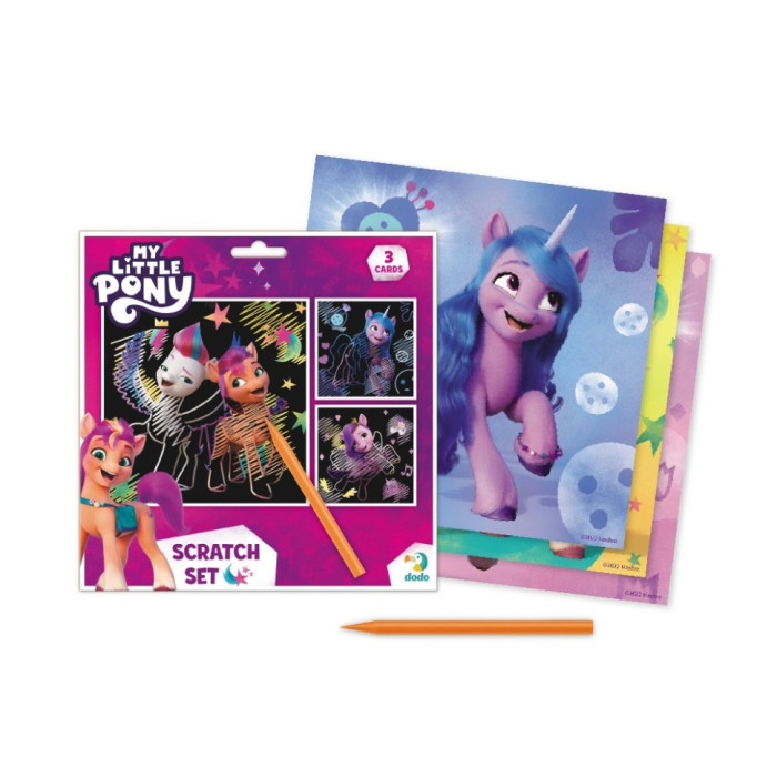Набір гравюр My Little Pony "Нове покоління" Dodo 200190 DoDo Toys