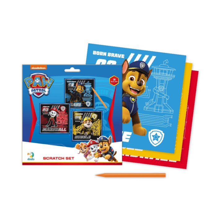 Набір гравюр Paw Patrol "Друзі" Dodo 200193 DoDo Toys