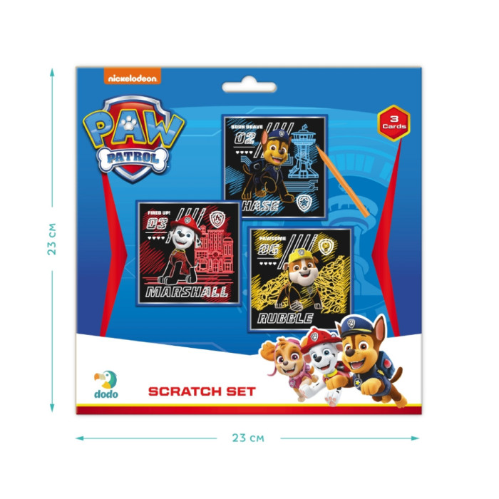Набір гравюр Paw Patrol "Друзі" Dodo 200193 DoDo Toys