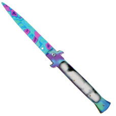 Ніж дерев'яний сувенірний "SO-2 Стилет TIE-DYE" SO2ST-T Сувенір-декор