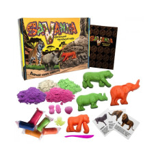 Набір для творчості "Savanna" Strateg 51204, 8 формочок Strateg