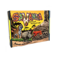 Набір для творчості "Savanna" Strateg 51204, 8 формочок Strateg
