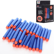 М'які пульки для бластерів ZC08, 40 шт в наборі ZECONG TOYS