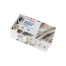 Акрилова фарба Набір 3201 Brushme AP3201, 12 кольорів Brushme
