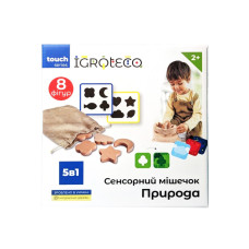 Сенсорний мішечок "Природа" Igroteco 900590 дерево Igroteco