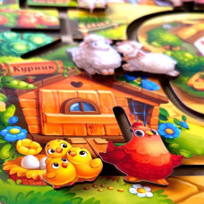 Розвиваюча гра Лабіринт "Ферма" (ПСД213) PSD213 Ubumblebees