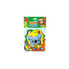 Пазли максі з грою Малюк Зможе «Тварини та Іграшки» Vladi Toys VT1722-23 Укр  Vladi toys