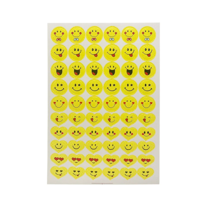 Наклейки для оцінок 85724 упаковка 10 аркушів 85724-5 COLOR-IT