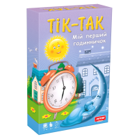 Дитяча розвиваюча гра "Тік-Так" 0819 перший годинник Artos Games
