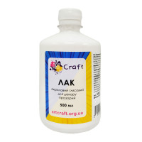 Лак акриловий глянсовий 500 мл Art Craft 5003-AC Art Craft