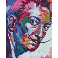 Картина за номерами без підрамника "Сальвадор Далі" Art Craft  10011-ACNF 40х50 см Art Craft