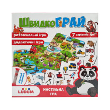 Настільна гра «ШвидкоГрай» LD1049-57, 104 фішки Ludum