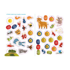 Навчальний зошит English for kids: My Funny ABC Sticker Book 20904 з наклейками Ranok Creative