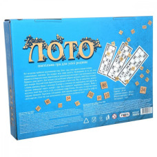Лото 30662 з дерев'яними фішками Strateg