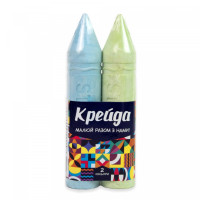 Крейда "Олівець великий" 50125, 2 штуки  Strateg
