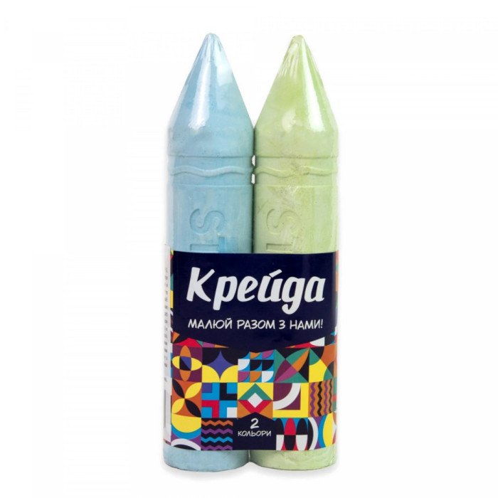 Крейда "Олівець великий" 50125, 2 штуки Strateg