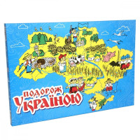 Настільна гра "Подорож Україною" 59ST Strateg