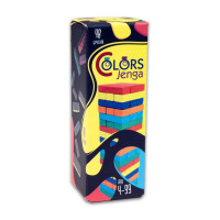 Настільна гра "Colors Jenga" 30717, 48 брусків, українською мовою Strateg
