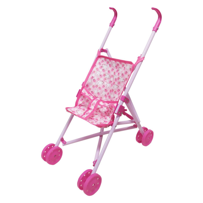 Коляска для ляльок M 0348, 58 х 13 х 13 см Заєць Bambi