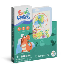 Набір водних розмальовок "Динозаври" 300310 з маркером для води DoDo Toys