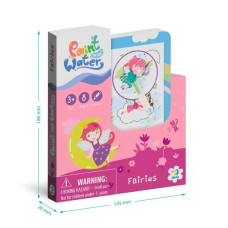 Набір водних розмальовок "Феї" 300312 з маркером для води DoDo Toys
