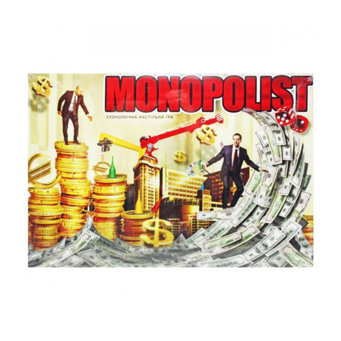 Экономическая настольная игра "Monopolist" SPG08-02-U на украинском языке Danko Toys