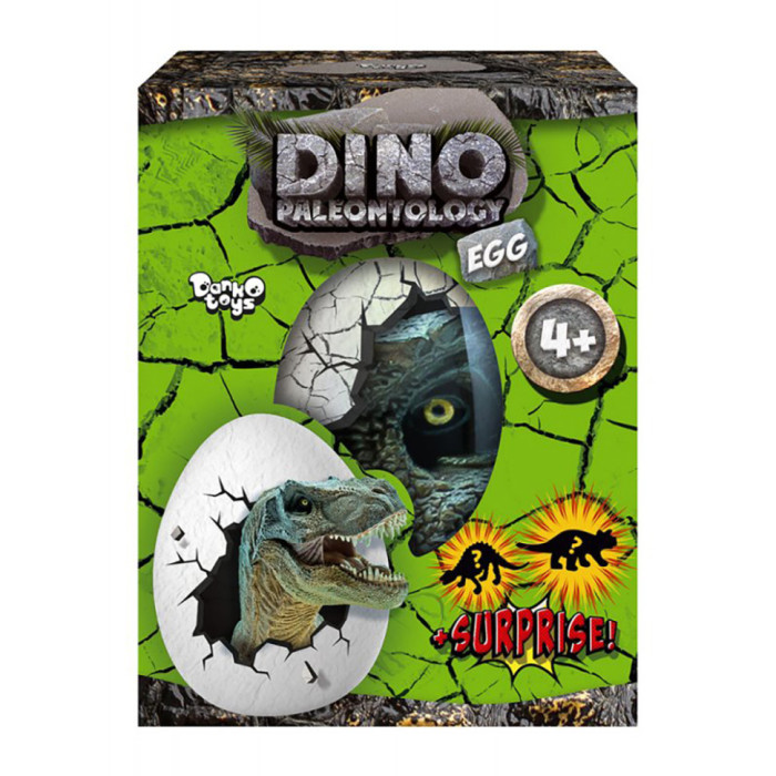 Комплект креативної творчості "Dino Paleontology. EGG" DP-03-01, 4 в 1 Danko Toys