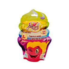 В'язка маса "Fluffy Slime" FLS-02-01U упаковка 500 мл Помаранчевий Danko Toys