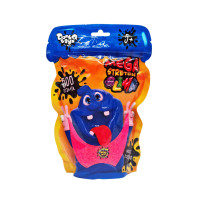 Лізун-антистрес "Mega Stretch Slime" SLM-12-01U 500 гр Рожевий Danko Toys