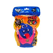 Лізун-антистрес "Mega Stretch Slime" SLM-12-01U 500 гр Рожевий Danko Toys