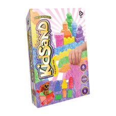 Кінетичний пісок "KidSand" KS-04-10U-15U коробка 1000 гр Вид 4 Danko Toys