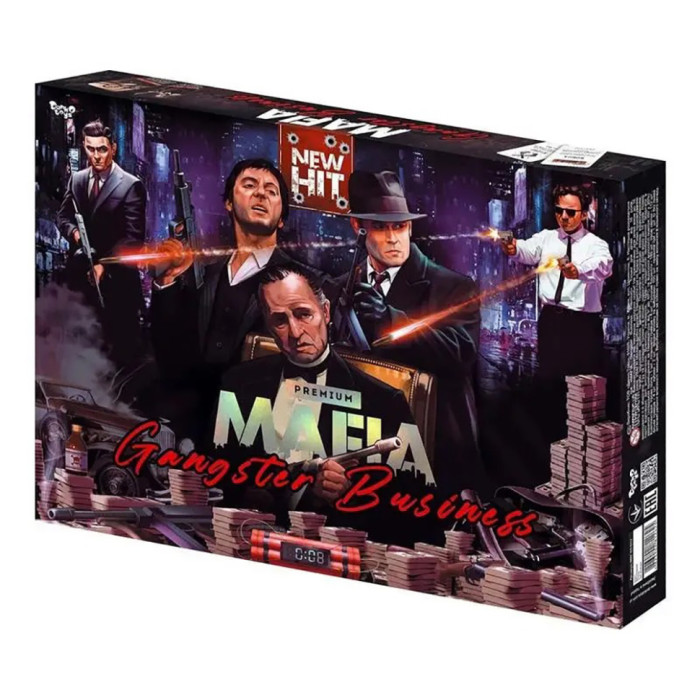 Настільна економічна гра "MAFIA. Gangster Business. Premium" MAF-03-01U українською мовою Danko Toys