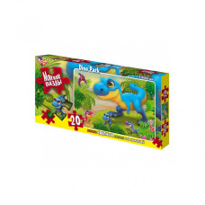 М'які пазли "Діно" S20-09-09, 20 елементів Danko Toys