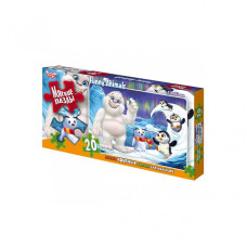 М'які пазли "Снігова людина" S20-09-07, 20 елементів Danko Toys