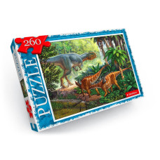 Пазли дитячі "Динозаври" C260-12-03, 260 елементів Danko Toys