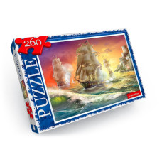 Пазли дитячі "Морські баталії" C260-12-04, 260 елементів Danko Toys