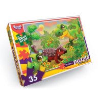 М'які пазли "Тиранозавр" S35-10-14, 35 елементів Danko Toys