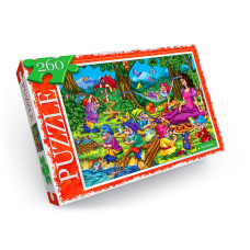 Пазли дитячі "Білосніжка" C260-12-09, 260 елементів Danko Toys
