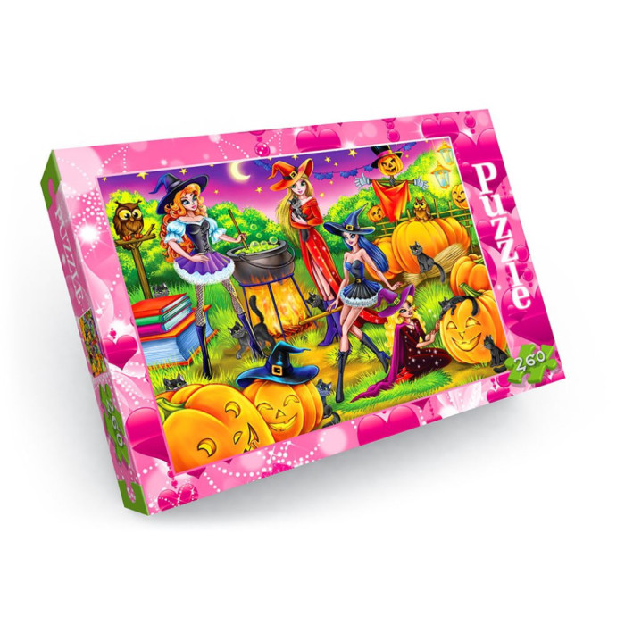 Пазли дитячі "Відьми" C260-12-05, 260 елементів Danko Toys