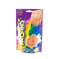 Кінетичний пісок "KidSand" KS-03-02 пакет 600 гр Помаранчевий Danko Toys