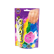 Кінетичний пісок "KidSand" KS-03-02 пакет 600 гр Рожевий Danko Toys