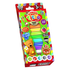 Комплект творчості Тісто для ліплення "Master Do" Danko Toys TMD-02-02 10 кольорів УКР Danko Toys