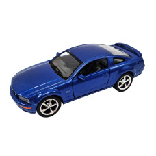 Інерційна машинка FORD MUSTANG GT 2006 Kinsmart КТ5091, 1:42 Синій Kinsmart