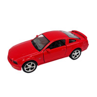 Інерційна машинка FORD MUSTANG GT 2006 Kinsmart КТ5091, 1:42 Червоний Kinsmart