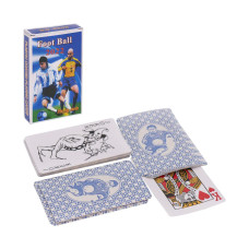 Ігрова колода карт "Футбол" 97267, 54 карти Bambi