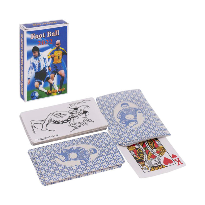 Ігрова колода карт "Футбол" 97267, 54 карти Bambi
