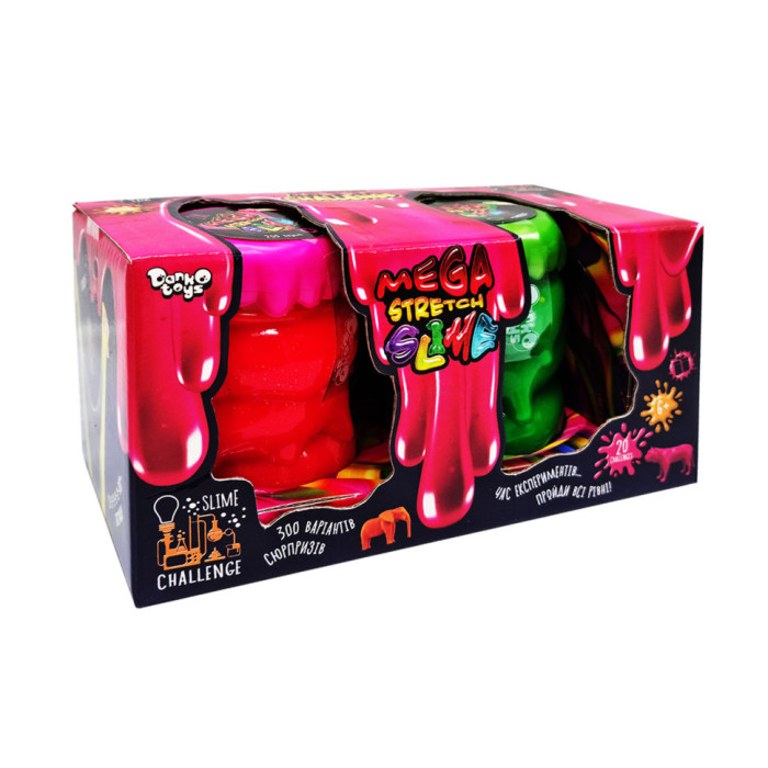 В'язка маса "Mega Stretch Slime" SLM-11-02U 2 банки Вид 3 Danko Toys