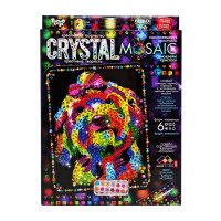 Креативна творчість "Crystal mosaic Пес" CRM-02-05, 6 форм елементів Danko Toys